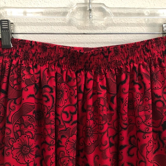 80’s vintage floral skirt - Picture 8 of 12